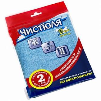 Тряпка д/пола рулон вискоза Чистюля 25*40см 30шт