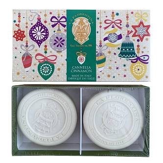 Набор мыла La Florentina  XMAS Пряная Корица 2*115