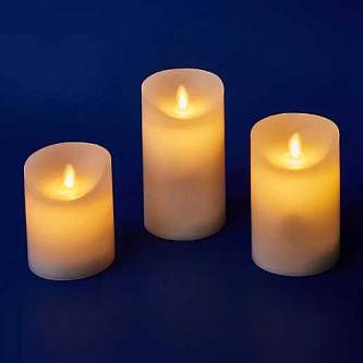 Свеча светодиодная ДУ 150х75