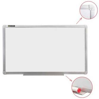 Доска магнитно-маркерная BRAUBERG, 100х180см, алюмин. рамка