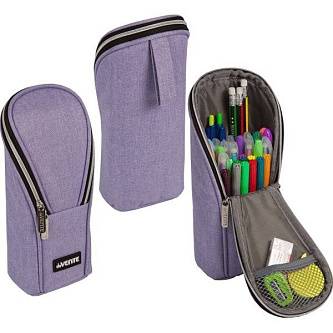 Пенал "deVENTE. Private" 21x9x6 см, вертикальный, сиреневый