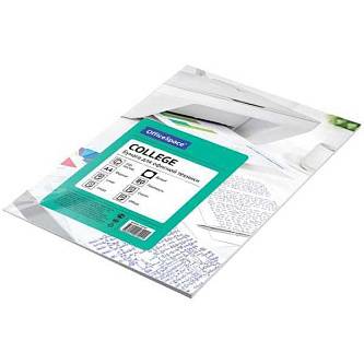 Бумага OfficeSpace college А4, 80г/м2, 100л., белая