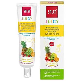 Зубная паста дет Splat Juicy Тутти-Фрутти 35мл