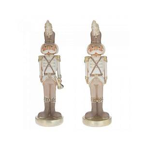 Фигурка декоративная "Солдатик", L6,5 W6,5 H22,5 см, 2в.