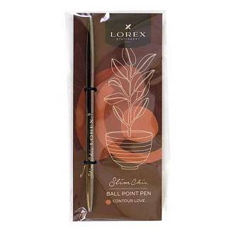 Ручка шариковая LOREX CONTOUR LOVE серия Slim Chic, ассорти