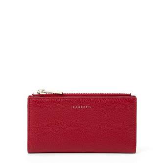 Кошелек жен. FABRETTI нат.кожа, красный малый