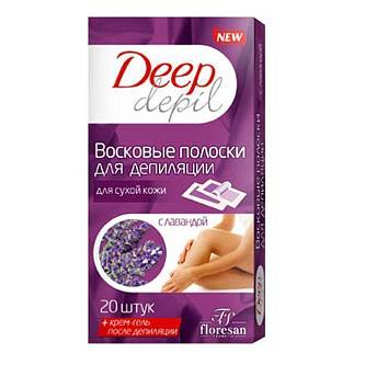 Восковые полоски Флоресан д/депил д/сух.кожи 20шт