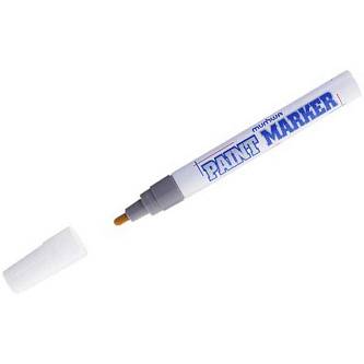 Маркер-краска MUNHWA 4мм, серебряный