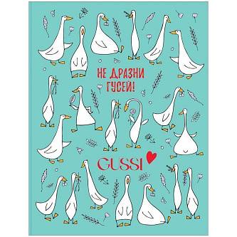 Тетрадь на кольцах 160л "Gussi", глянцевая лам