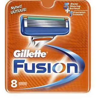 Сменные касеты муж Gillette Fusion5, 8шт