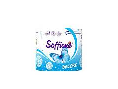 Туалетная бумага Soffione Decoro Blue 2 сл 4 pул, фото №1