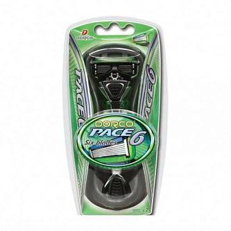 Станок муж DORCO PACE 6, 2 касс