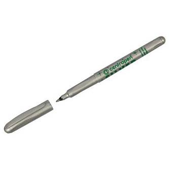 Маркер для декорирования Centropen 2670 серебро, пулевидный, 1мм