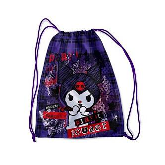 Сумка для обуви "Kuromi-2" 47х37см, 1 отд.