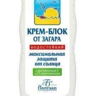 Крем-блок от загара Floresan СОЛНЦЕ SPF45 125мл