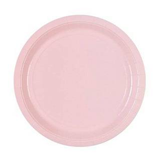 Тарелка Пастель розовая 23 см 6шт