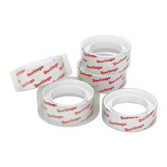 Клейкая лента канцелярская 19мм*33м, прозрачная