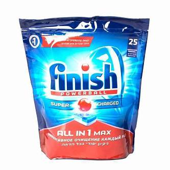 Таблетки для посудомоечных машин "Finish" Finish Power 25шт