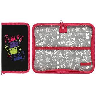 Пенал картон ламинированный 1 отделение 19*11*3 Anime Style