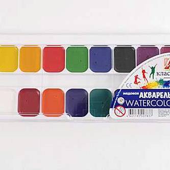 Акварель 18цв Аквариум Луч класс б/к