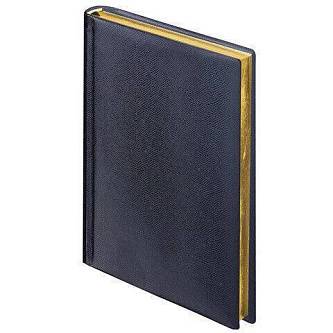 Ежедневник недат А6 "Iguana" черный, тв.обл.