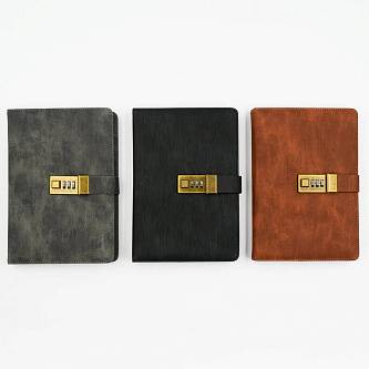 Ежедневник недат А5 "SECRET" с кодовым замком