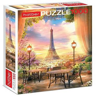 Пазлы Романтичный Париж 1000 эл А2 680*480мм