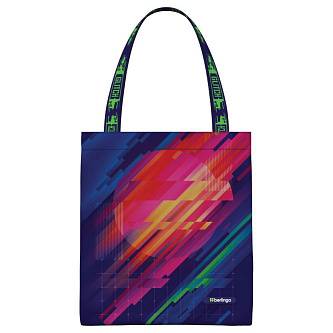 Сумка-шоппер Berlingo "Glitch" 40*35см, 1 отд