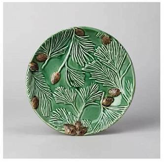 Блюдо-тарелка  "GREEN PINE" 21,5 см