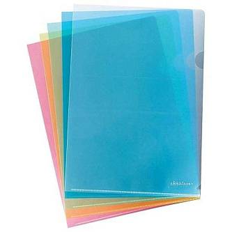 Папка-уголок EK Clear Standard/Glossy Classic, А4, ассорти