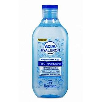 Мицеллярная вода AQUA HYALURON 300мл