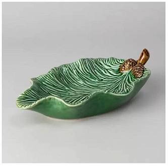 Блюдо "GREEN PINE" 26,5х15,5х6,5 см