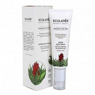 Крем д/лица Ecolatier Aloe Vera Интенс. Увлажн. 50мл