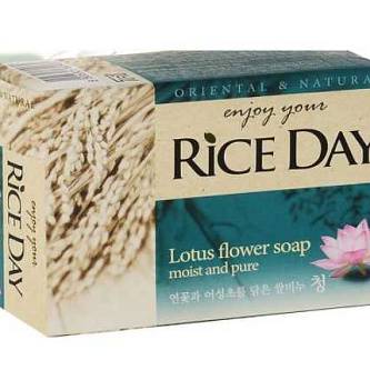Мыло "Riceday" туалетное с экстр.лотоса "Riceday" 100гр