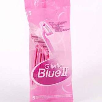 Станки одноразовые жен Gillette Blue II For Women, 5шт