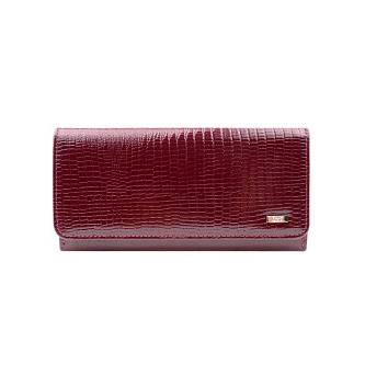 Кошелек ESSE ТАТА CHERRY кожа варан бордо
