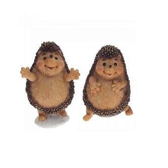 Фигурка декоративная "Ёжик", L10 W8,5 H14 см, 2в.