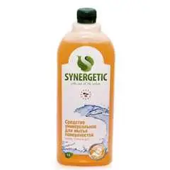 Средство д/мытья пола "Synergetic" 1 л универс., фото №1