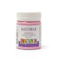 Краска акриловая матовая Декола Розовая 50мл, фото №1