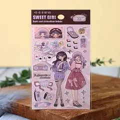 Наклейки Sweet Girlfriendl 9*20см, фото №1