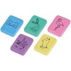 Ластик Berlingo "Fantasy" 31х23х7мм, ассорти, фото №1