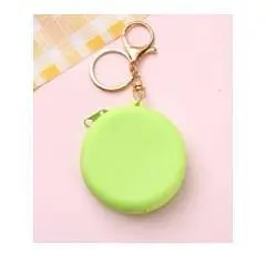 Брелок детский Simple round green силикон, фото №1