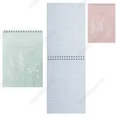 Блокнот А5 48л кл "Herbal" спираль, фото №1