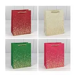 Сумка подарочная "Золотые вкрапления" 12*15*6,7см, фото №1