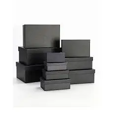 Коробка подарочная "Графит" 26*17,5*11см 10-8, фото №1