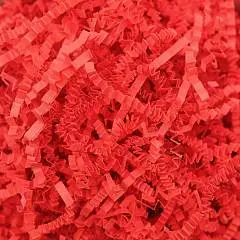 Бумажный наполнитель "Красный" 50 гр., фото №1