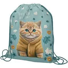 Сумка для обуви "Cute Cat" 48х38см, увеличенный, фото №1