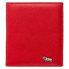 Обложка для пасп./автодок. LABRA, кожа красн, фото №1