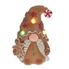 Фигурка декоративная с подсветкой "Гном" L10,5 W6,5 H15,5 см, фото №1