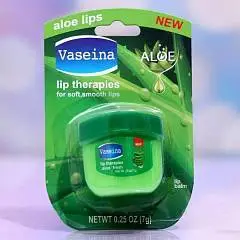 Вазелин косметический д/губ Vaseina, с алоэ вера 7мл, фото №1